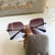 New Fashion Rimless Butterfly Sunglass - SunglassesMart