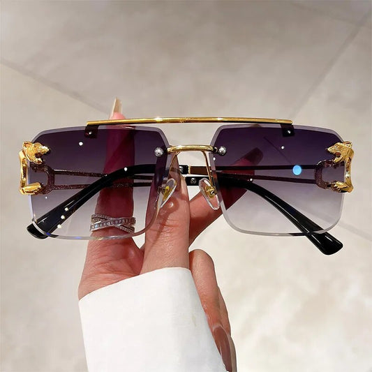 KAMMPT Luxury Fashion Glasses Women 2021 Oversize Vintage