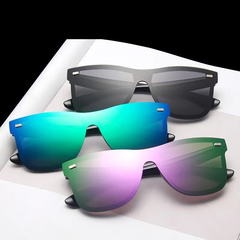 Mirage Glimmer: Luxury Oversize Sunglasses