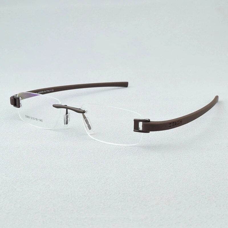 New Fashionable Frameless Glasses Frame - SunglassesMart