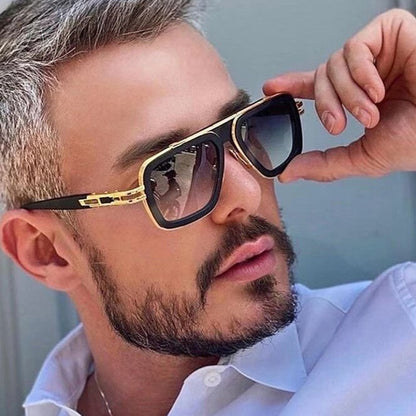 Vintage Luxe Square Sunglasses