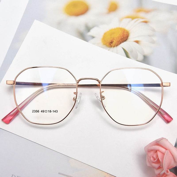 Retro Metal Optical Eye Glasses - SunglassesMart