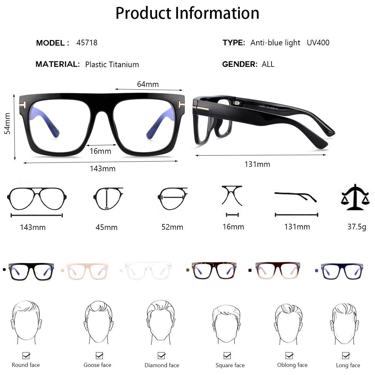 Jackson Square Anti-Blue Eyeglasses - SunglassesMart