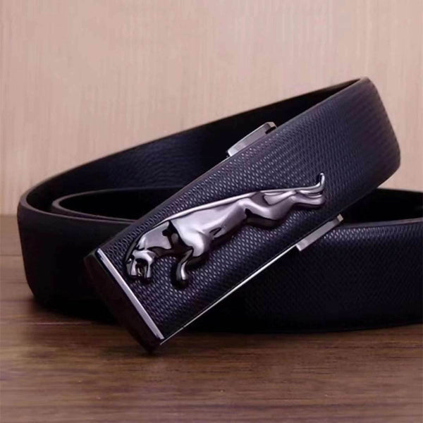 Fashion Jaguar Leather Belt - SunglassesMart