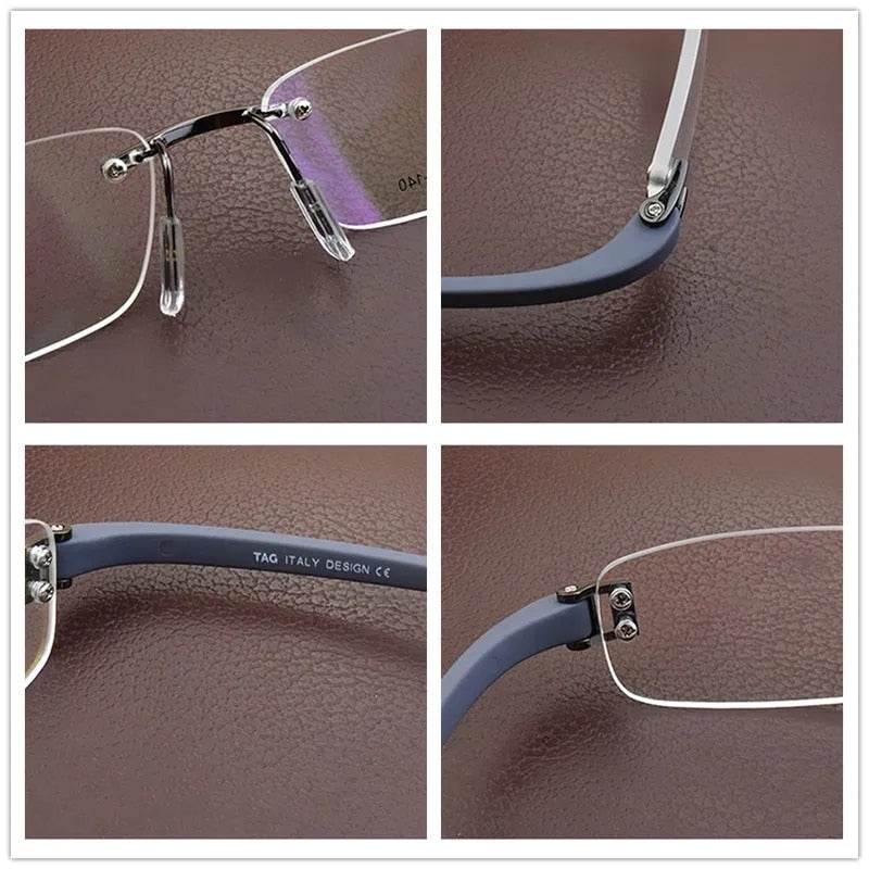 New Fashionable Frameless Glasses Frame - SunglassesMart