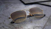 Gradient Rectangle Sunglasses - SunglassesMart
