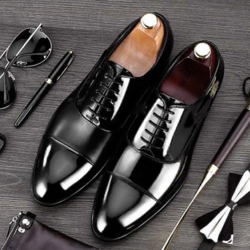 Buy Now Stylish black glossy shoes for party wear and office wear - Sunglassesmart