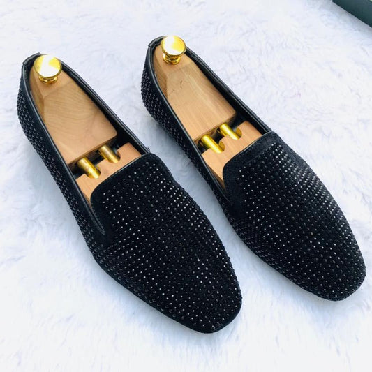 New Arrival Studded Moccasins Casual And Party Wear Moccasins For Men- Sunglassesmart
