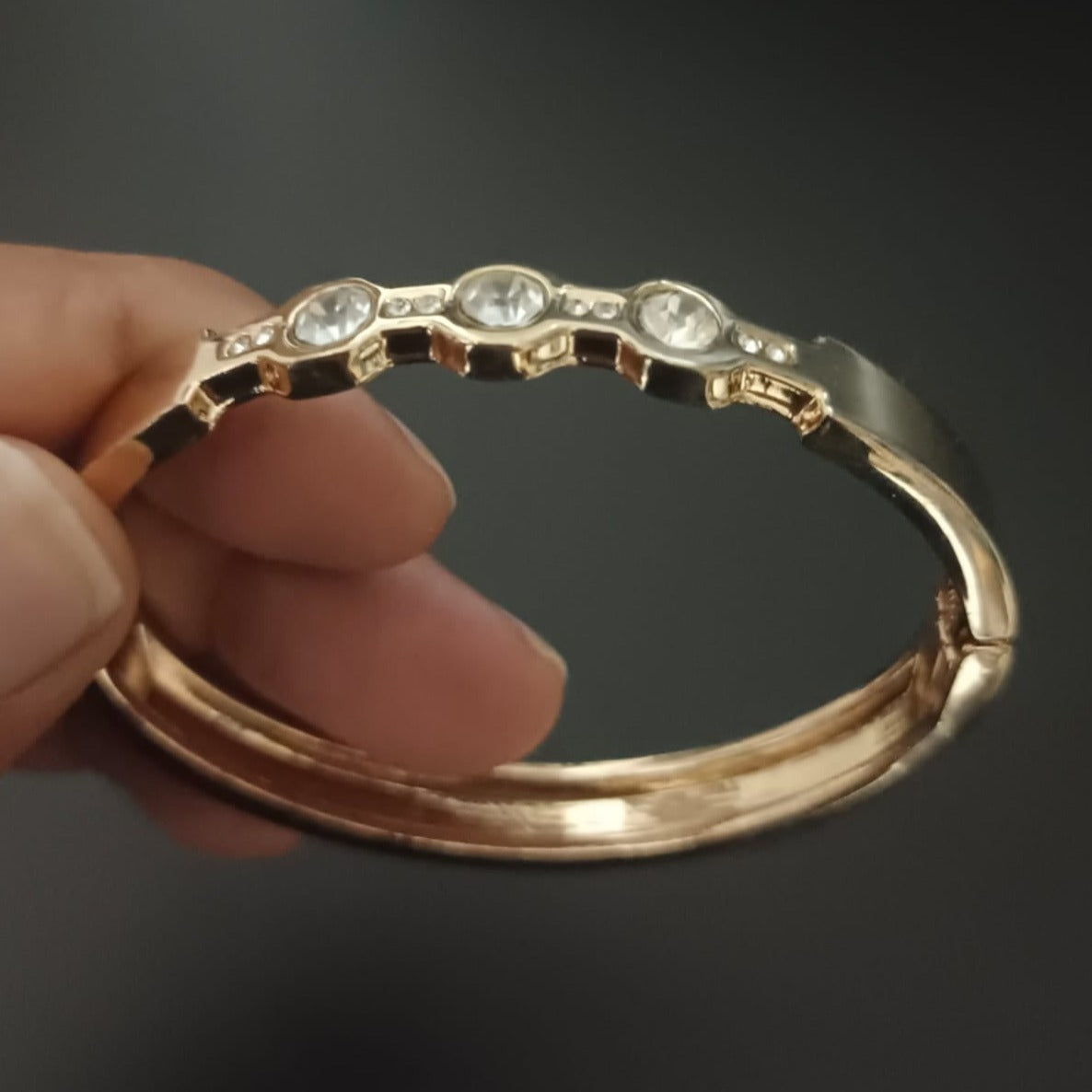 New Diamond design Gold Plated Bracelet For Women