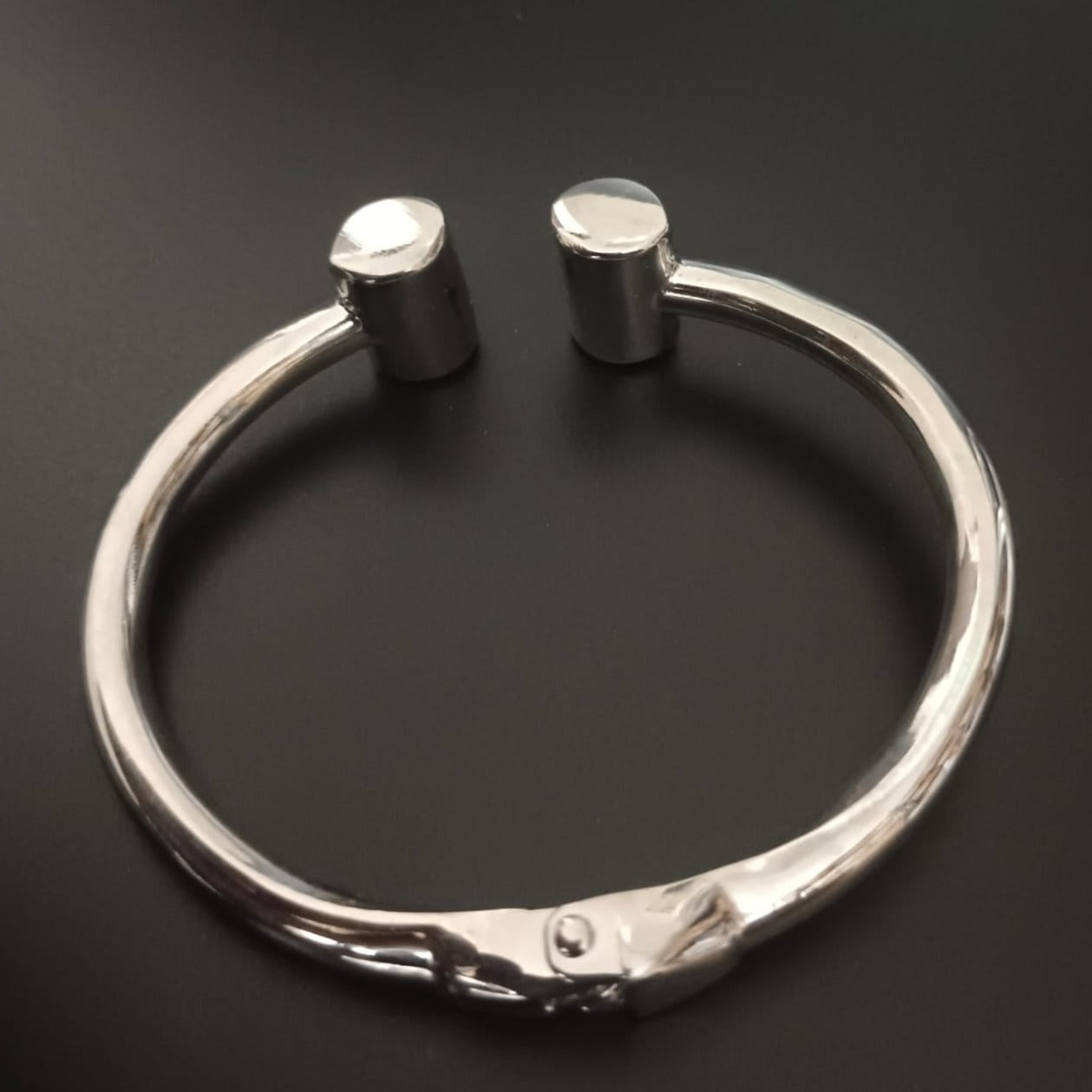 New silver cuff Kada Bracelet For Men Girl