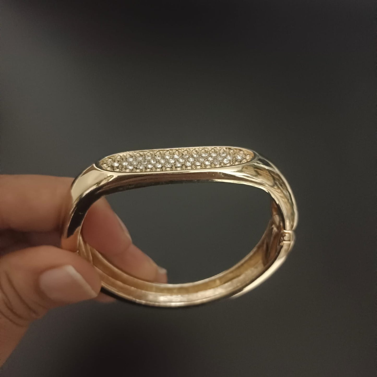 New Diamond Design Gold Kada Bracelet For Women