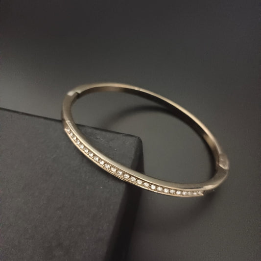 New Diamond Gold Bangle Design Kada Bracelet For Women