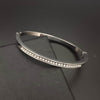 New Diamond Silver Bangle Design Kada Bracelet For Women - SunglassesMart