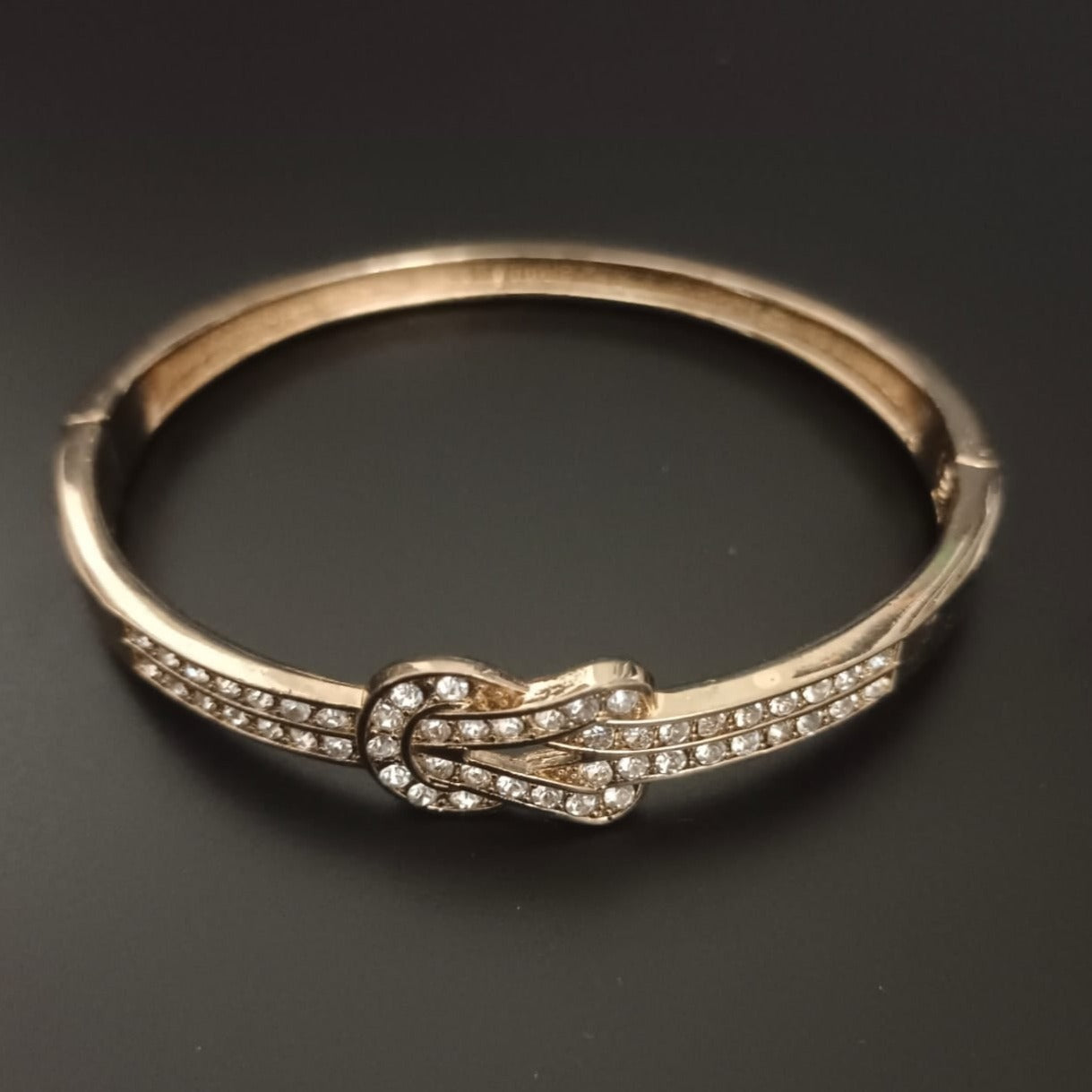 New Golden Knot Design Diamond Gold Bracelet For Women and Girl