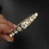 New Round Diamond Design Golden Bracelet For Women and Girl - SunglassesMart