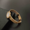 New Golden Watch Design Bracelet For Women and Girl- (White Gold Dial) - SunglassesMart