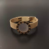 New Golden Watch Design Bracelet For Women and Girl- (White Gold Dial) - SunglassesMart