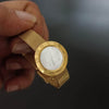 New Golden Watch Design Bracelet For Women and Girl- (White Gold Dial) - SunglassesMart
