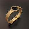 New Golden Watch Design Bracelet For Women and Girl- (Black Gold Dial) - SunglassesMart