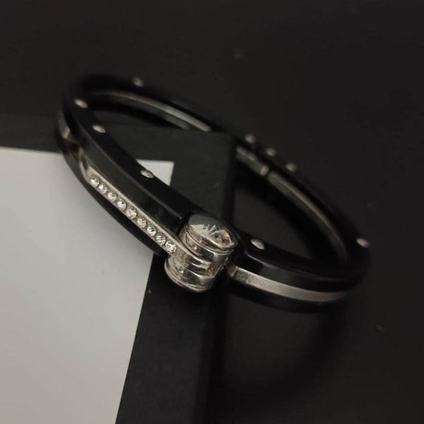 New Black Handcuff Bracelet For Men - SunglassesMart