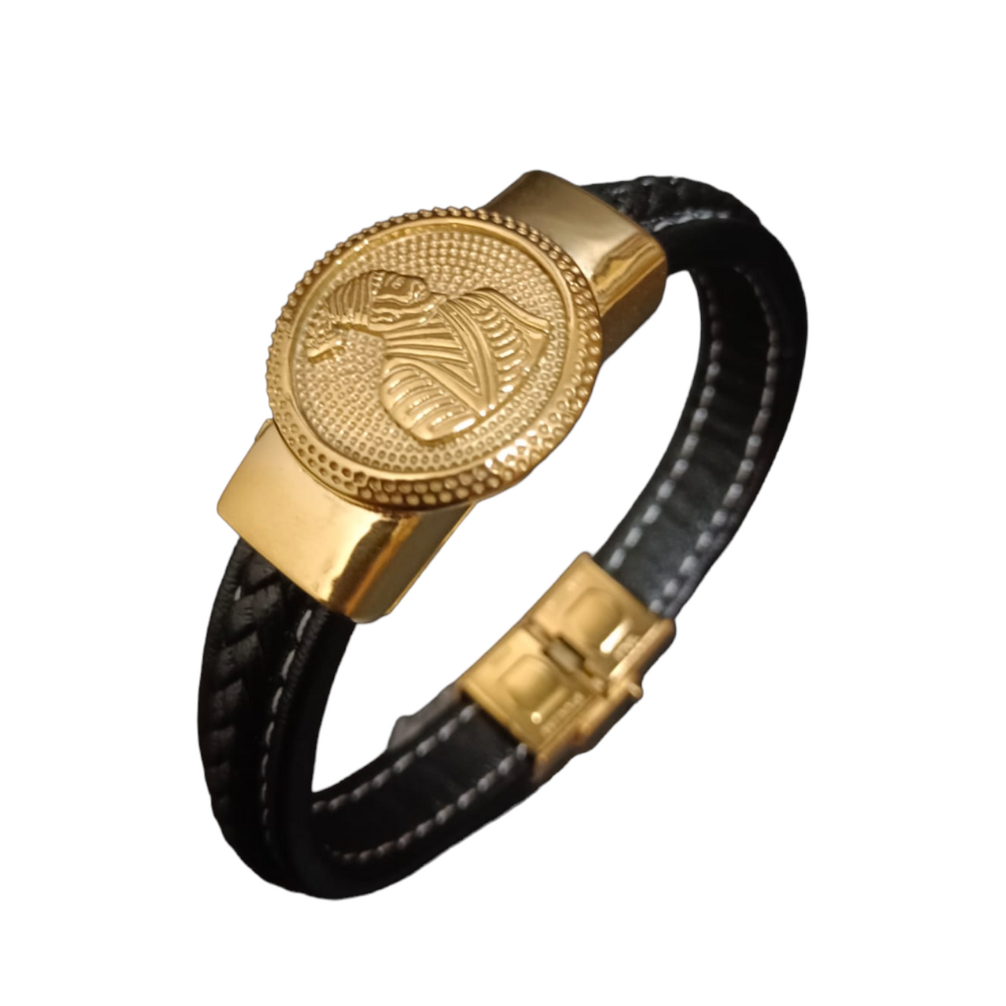 New Shree Ganesh Devotional Gold Bracelet