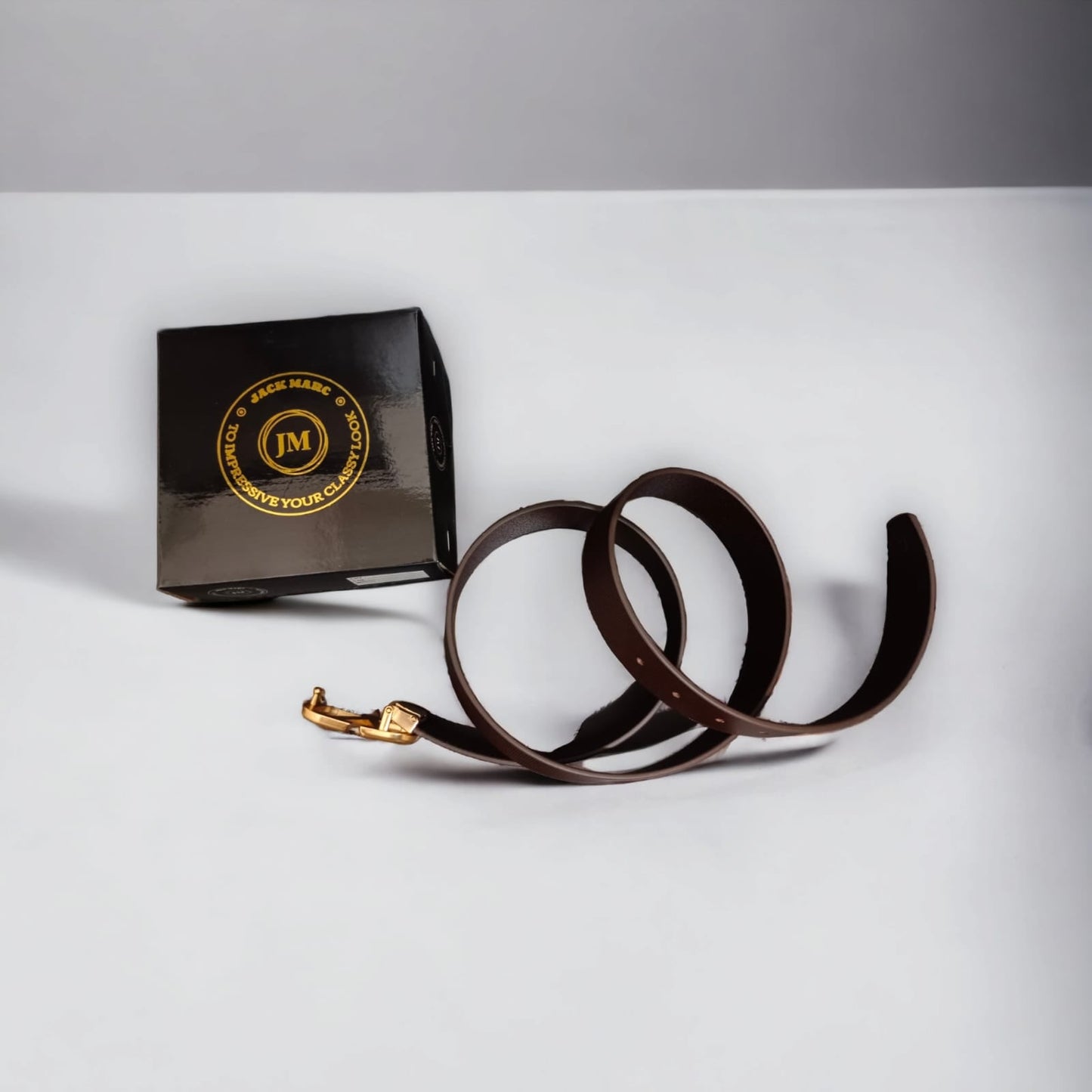 Brown Leather Belt For Men Casual & Office Wear