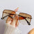 Square Fashion Rimless Sunglasses - SunglassesMart