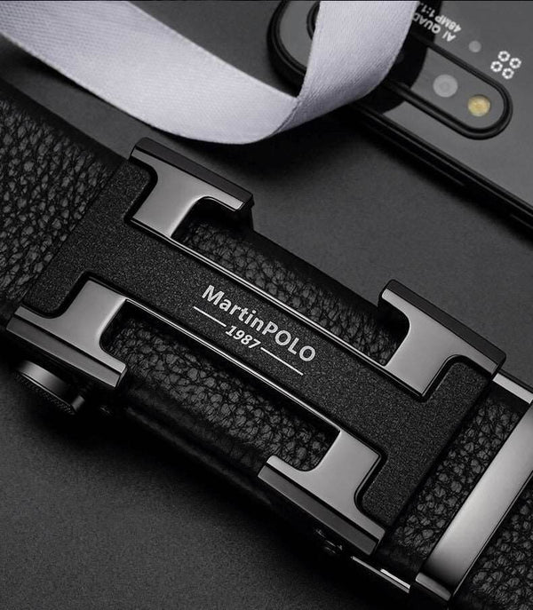 Buy Designer Automatic Buckle Leather Belt For Men - SunglassesMart