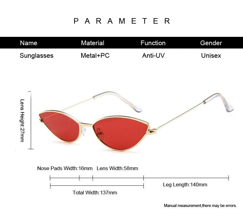 Cat eye Triangle Design Sunglasses
