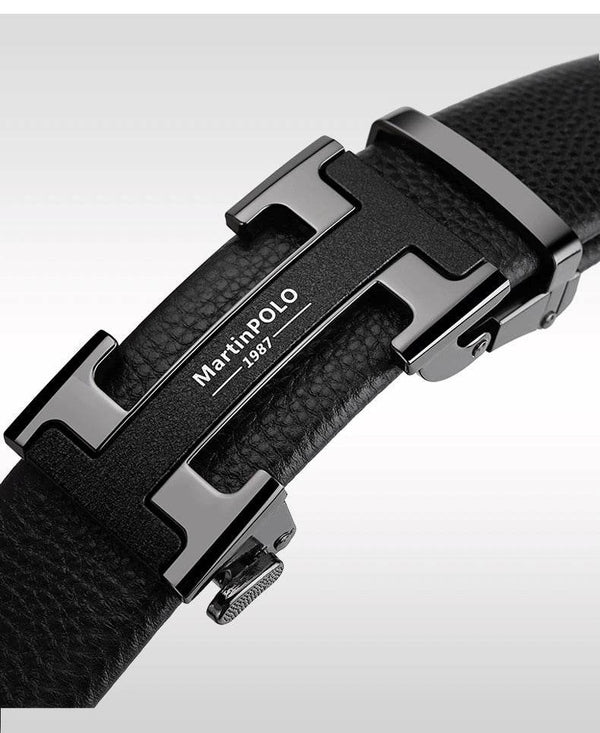Buy Designer Automatic Buckle Leather Belt For Men - SunglassesMart
