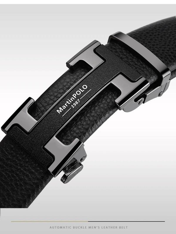 Buy Designer Automatic Buckle Leather Belt For Men - SunglassesMart
