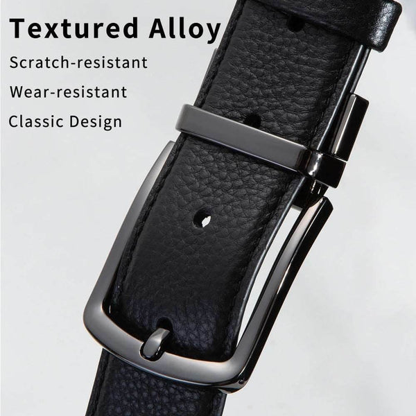 Designer Metal Pin Buckle Belt For Men - SunglassesMart
