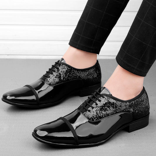 Antiwrinkle Semi Formal Lace-up Shoes