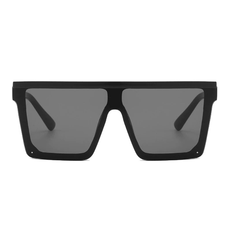 Rivet Flat Top Oversized Sunglasses