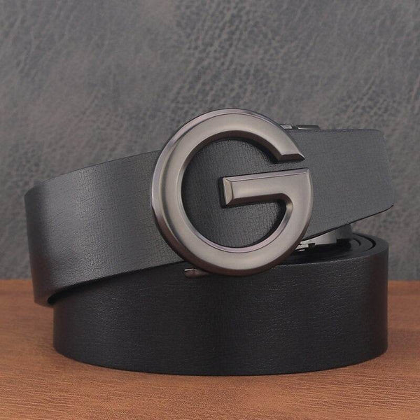 Buy G Buckle Luxury Designer Genuine Leather Belt For Men - SunglassesMart