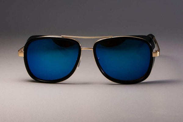 Classic Steampunk Rectangle Sunglasses - SunglassesMart