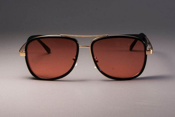 Classic Steampunk Rectangle Sunglasses - SunglassesMart