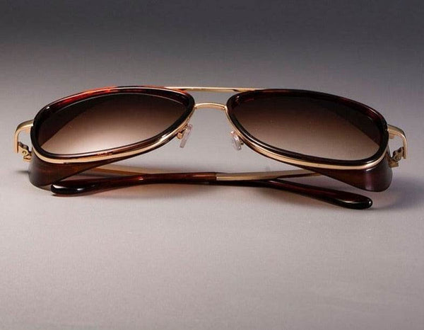 Classic Steampunk Rectangle Sunglasses - SunglassesMart