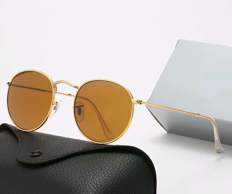 New Round Reflector Sunglasses