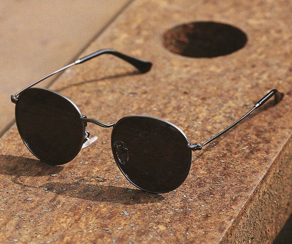 Classic Round Sunglasses Men-JM - SunglassesMart