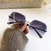 New Fashion Rimless Butterfly Sunglass - SunglassesMart