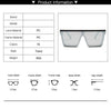 Rivet Flat Top Oversized Sunglasses - SunglassesMart
