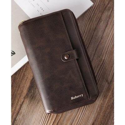 Buy Long Zipper Wallet Large Capacity Clutch Cell Phone Card Holders-JM - SunglassesMart