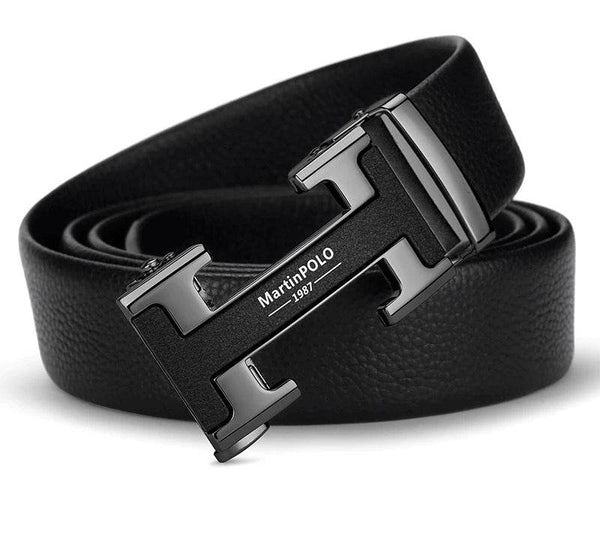 Buy Designer Automatic Buckle Leather Belt For Men - SunglassesMart