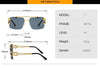 New Double Bridge Gradient UV400 Sunglasses - SunglassesMart
