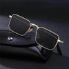 Benjamin Rectangle Retro Sunglasses - SunglassesMart