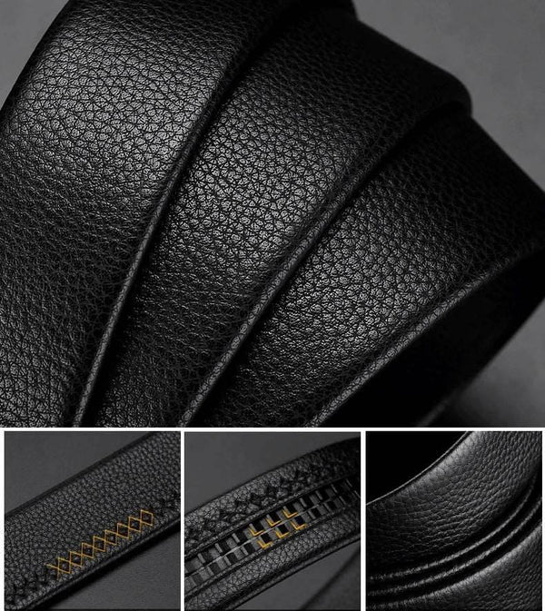 Buy Designer Automatic Buckle Leather Belt For Men - SunglassesMart