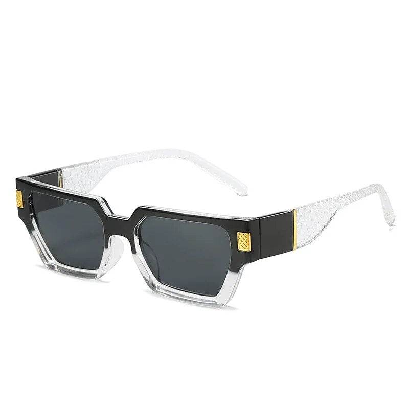 Crocodile Design Square Sunglasses - Main Image