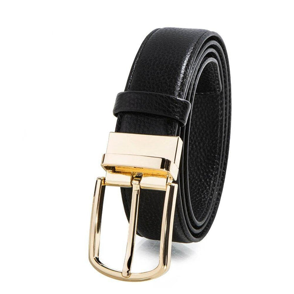Designer Metal Pin Buckle Belt For Men - SunglassesMart