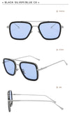 New Candy Blue Iron Men Sunglasses - SunglassesMart